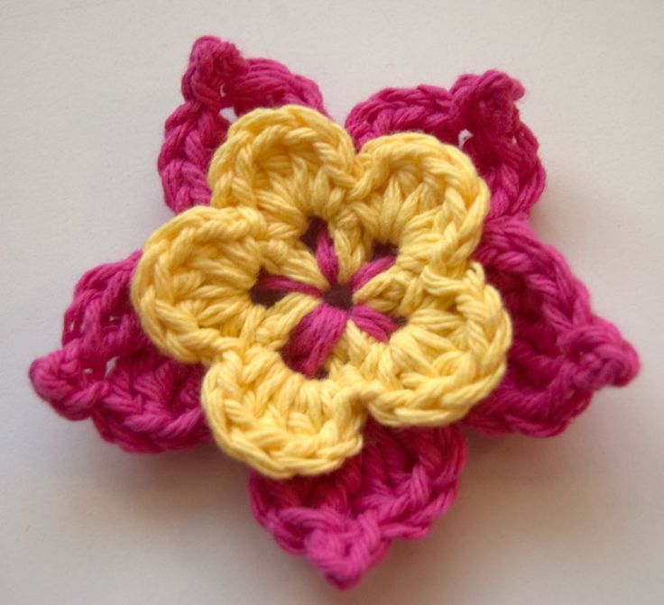 Picot-Flower -10 Beautiful (and Free) Crochet Flower Patterns ...