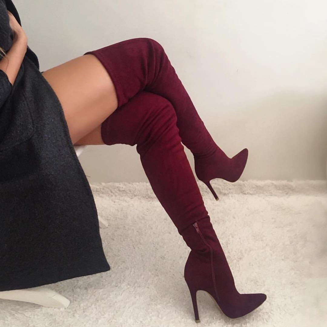 Pin By New Season Women On Fsos Boots Shoe Boots High Heels