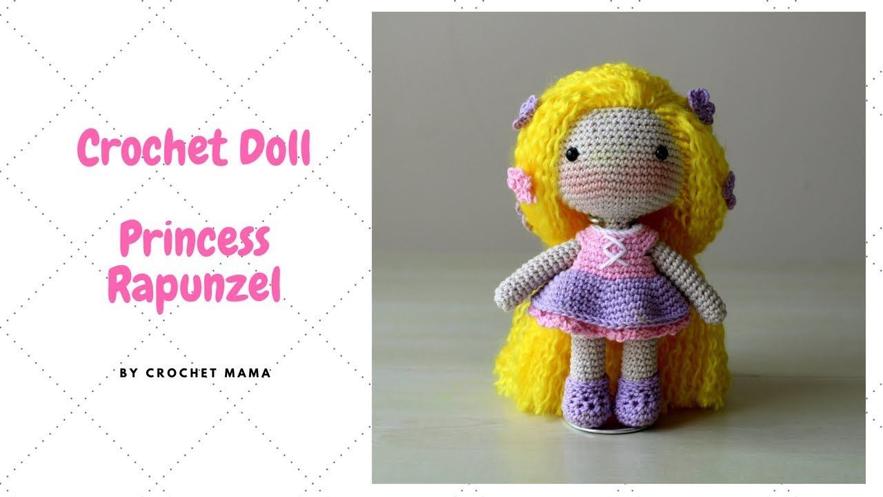 Princess Rapunzel Pattern Tutorial Crochet And Amigurumi Doll IHeYWDE29