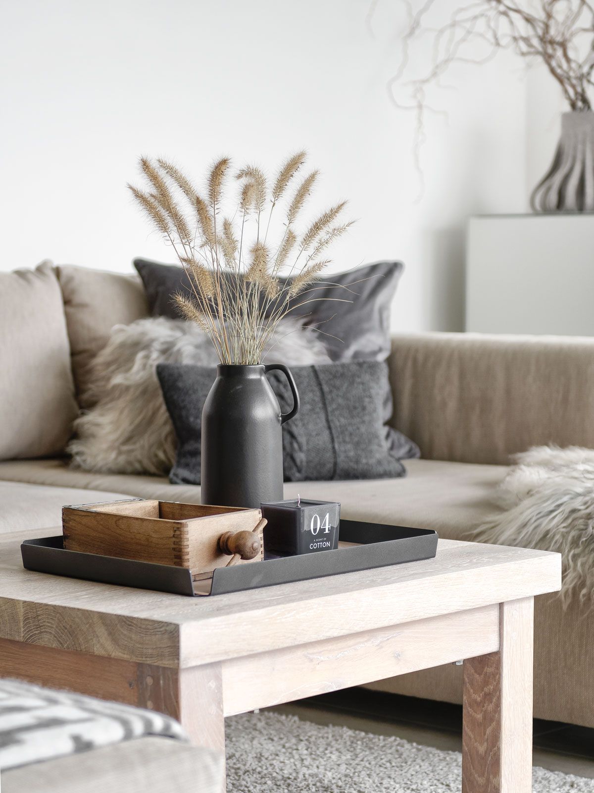 DEKORATION | Wandschrank im Wohnzimmer - mxliving