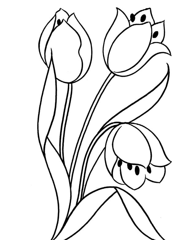 Already Withered Flower Coloring Pages Cartoon Flowers Flower Coloring Pages Coloring Pages
