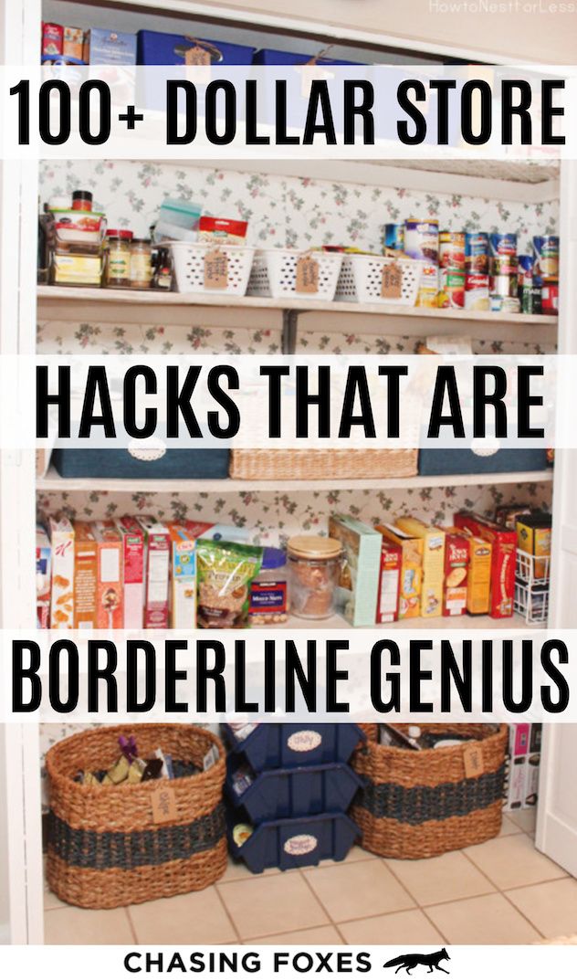 100+ DIY Dollar Store Hacks 100+ DIY Dollar Store Hacks