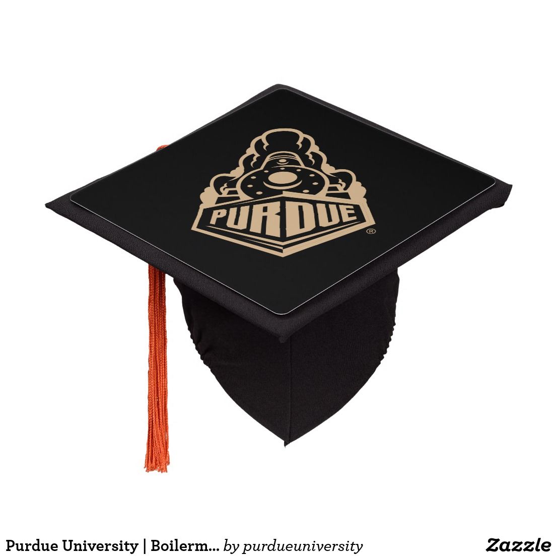 Purdue University Boilermaker Athletic Mark Graduation Cap Topper