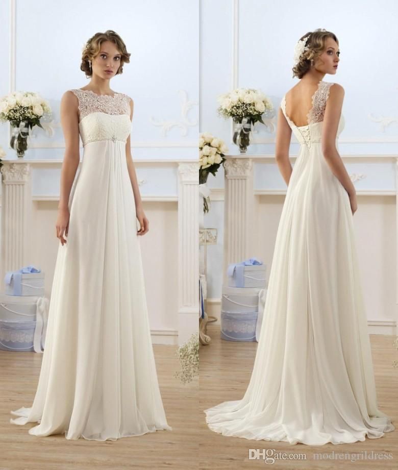 Goth Wedding Dress Empire Waist