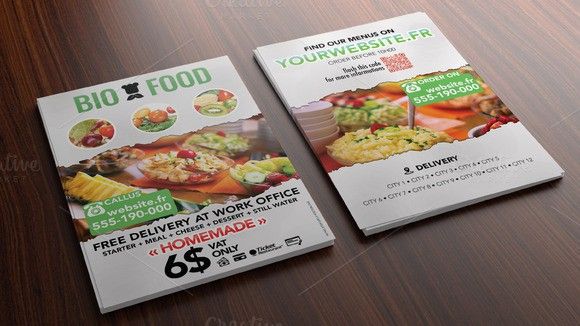 flyer bio food for caterer flyer templates 5 00 flyer