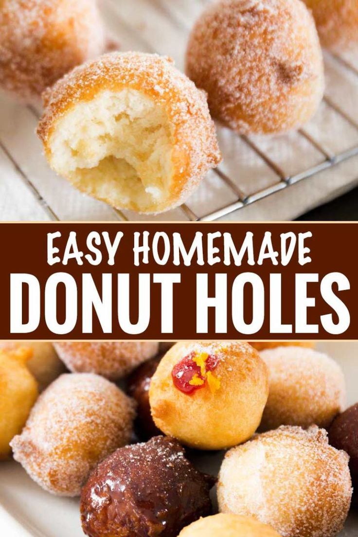 Easy Homemade Donut Holes The Chunky Chef Homemade Easy Homemade Donut Holes The Chunky Chef Homemade