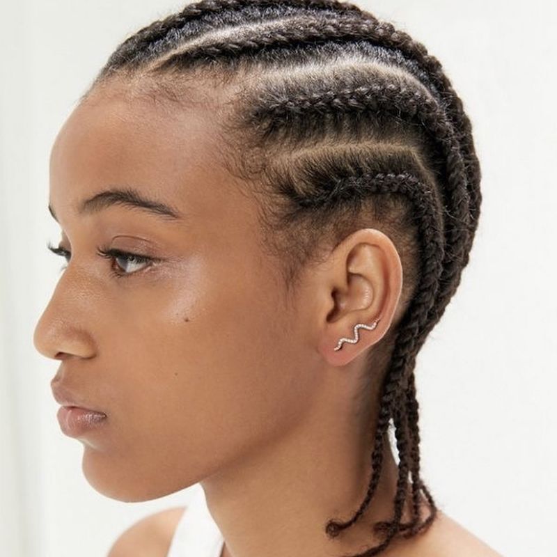 25 Beautiful Protective Styles For Short Hair Cornrows Natural Hair 25 Beautiful Protective Styles For Short Hair Cornrows Natural Hair