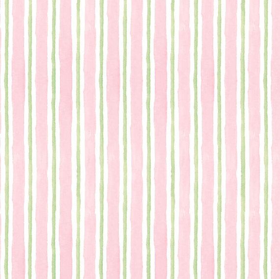 Teacups And Roses Pink Green Stripe Fabric By Elizabeth S Studio Teacups And Roses Pink Green Stripe Fabric By Elizabeth S Studio 310