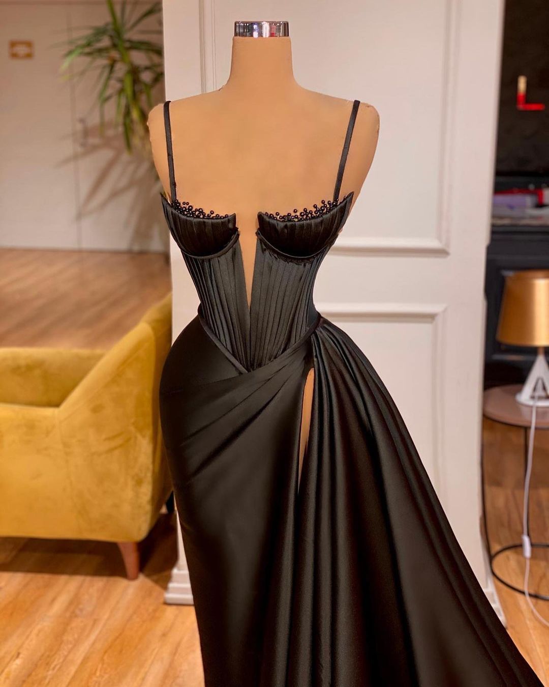 VALDRIN SAHITI on Instagram: “Black,everything🖤 10 black silk ..... 8 is my fav....” Trendy Prom Dresses, Prom Girl Dresses, Glamorous Dresses, Prom Outfits, Black Prom Dresses, Glam Dresses, Pageant Dresses, Event Dresses, Fancy Outfits