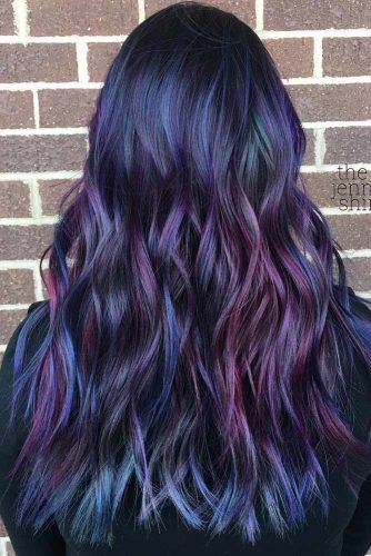 Rainbow hair ideas for brunette girls in 2021 no bleach Rainbow hair ideas for brunette girls in 2021 no bleach