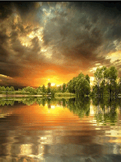 Nature | Nature gif, Water reflections, Beautiful landscapes