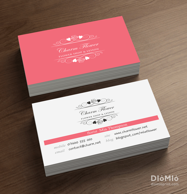 Flower Business Cards Card Design Pinterest Flower Business Cards