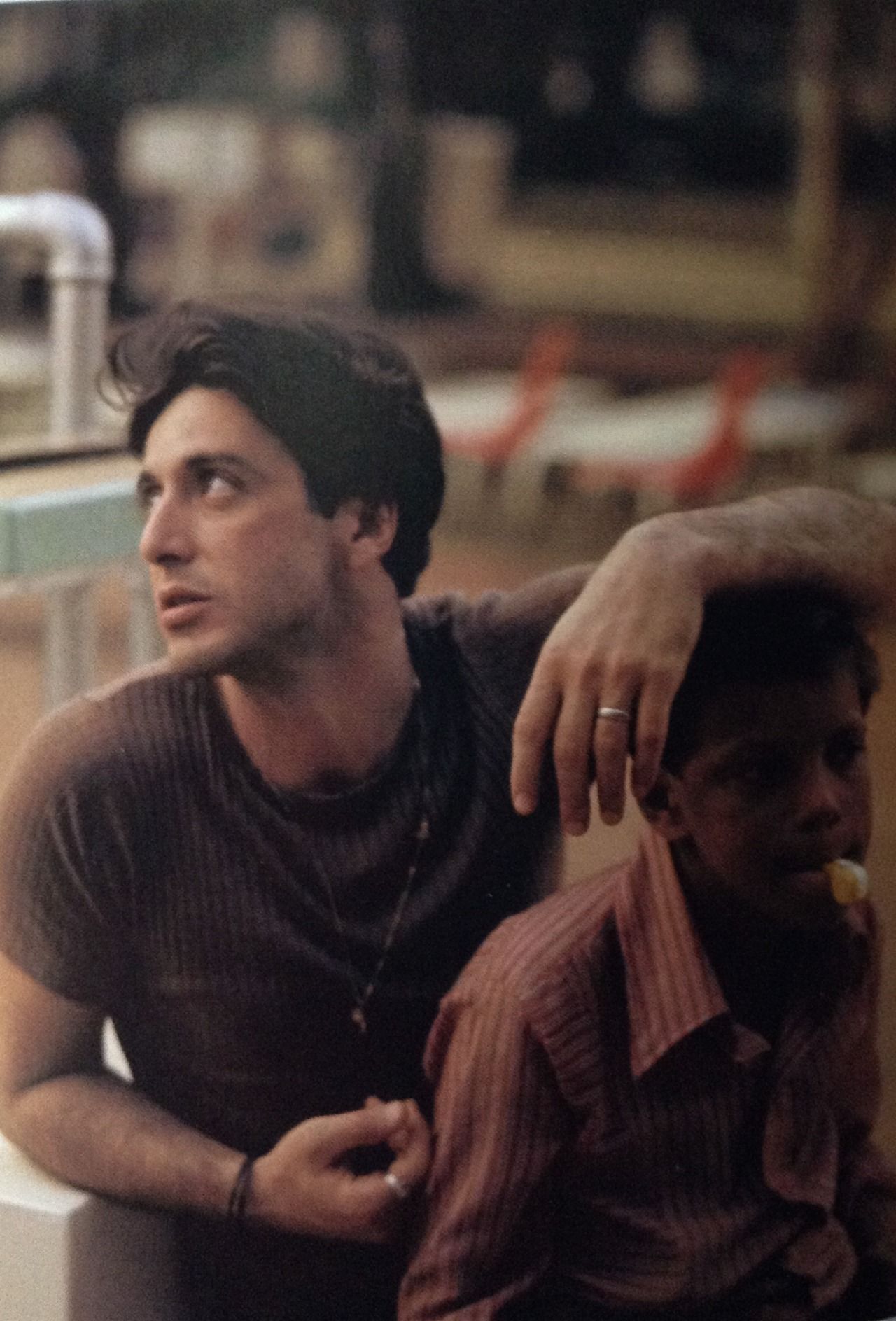 jimmyconbae:“Al Pacino behind the scenes of The Godfather Part II