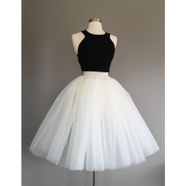 Ivory Tulle Skirt Light Ivory Tulle Skirt Adult Bachelorette Tutu 75 Liked On Polyvore