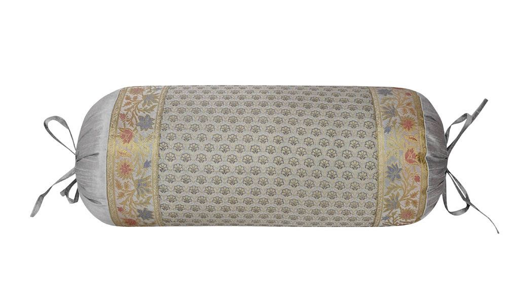 Bedroom Decor Bolster Pillowcase Bed Decor Cylindrical Pillowcase Silk