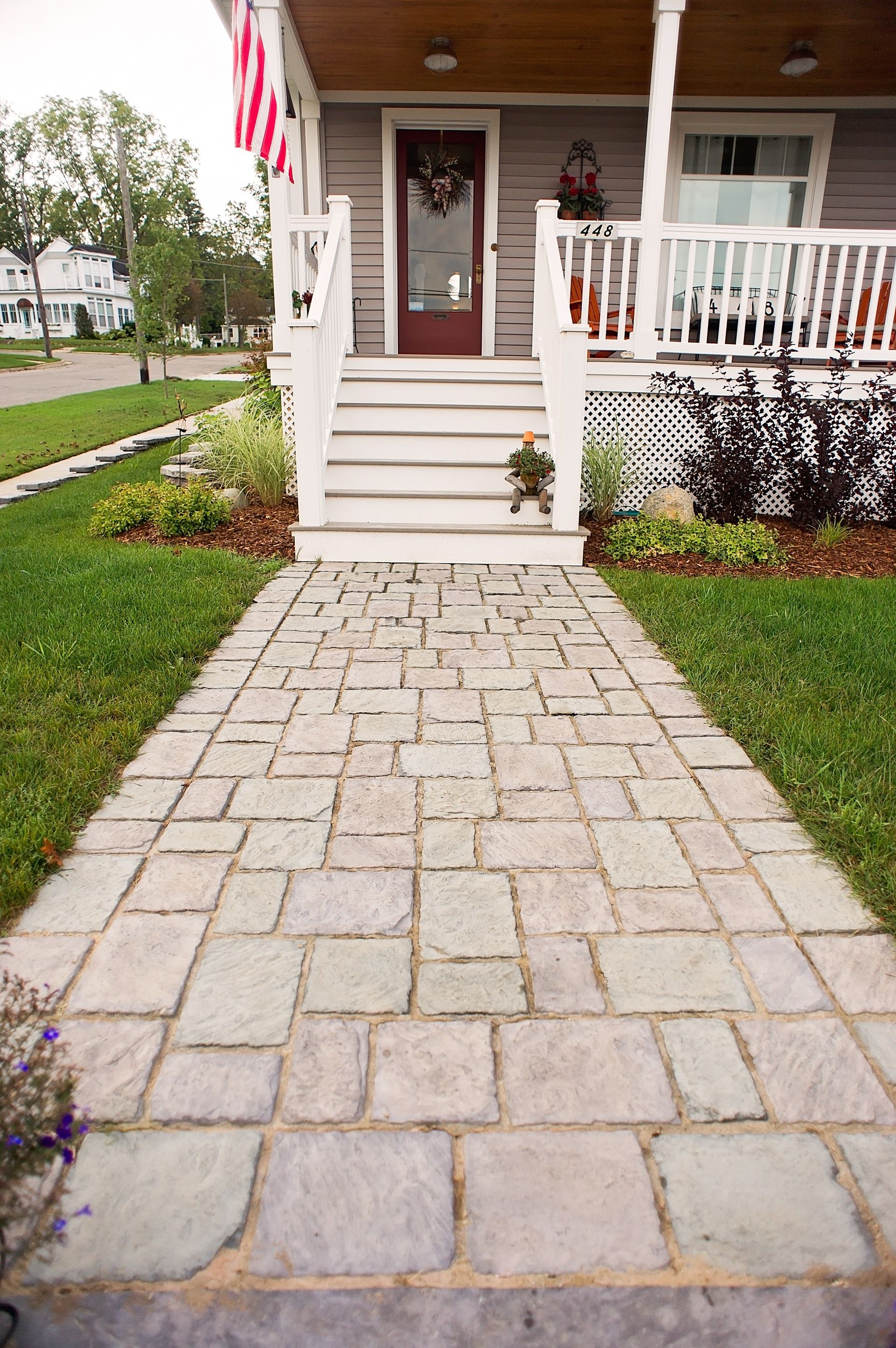 Front Entrance Walkway Ideas