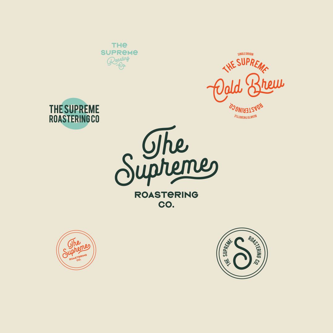 The Supreme Roastering Co By Marka Network Branding Agency Branding Branding Agency Coffee Branding