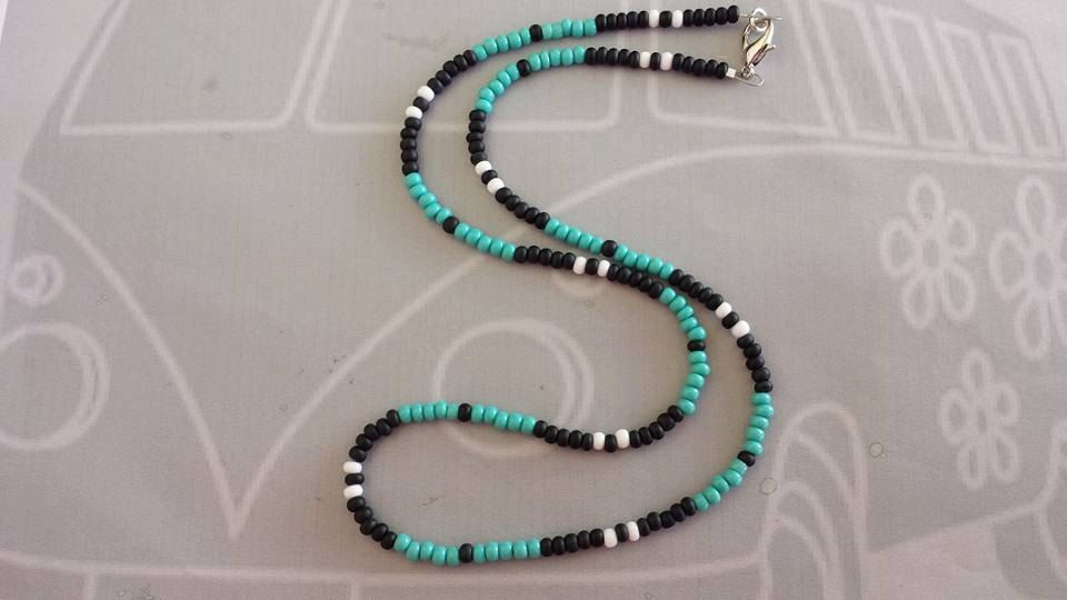 hippie beads necklace