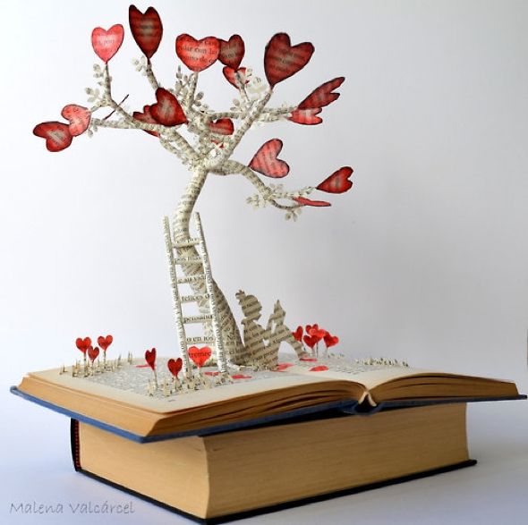 Malena valcarcel realise d etonnantes sculptures avec des livres – Artofit