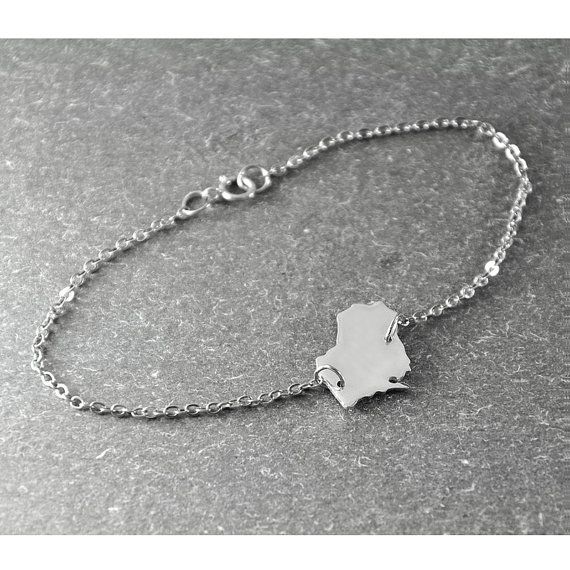 Wisconsin State Bracelet Charm Custom Free Shipping Wisconsin State Bracelet Charm Custom Jewelry Choose Your