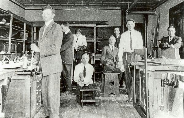 New Mexico Normal University Wood working class in 1930 