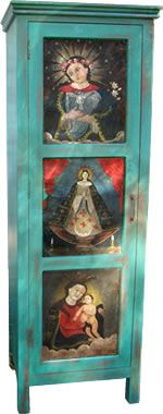 Hand Painted Cabinets Storage Furniture El Mercado Hand Painted Cabinets Storage Furniture El Mercado