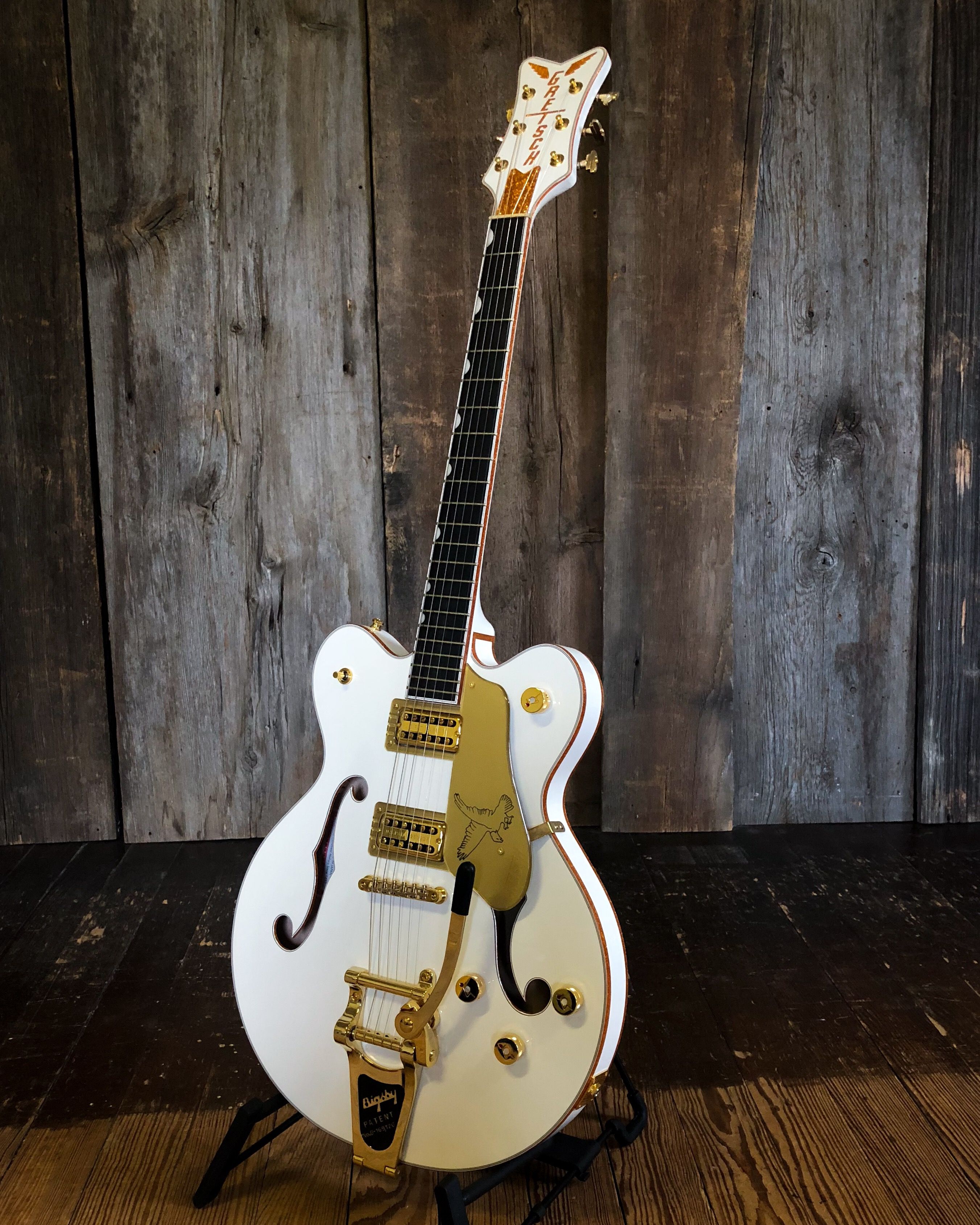 The White Falcon is one of the most distinctive Gretsch guitars ever
