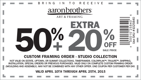 Aaron Brothers Custom framing, Printable coupons, Aaron brothers Aaron Brothers Custom framing, Printable coupons, Aaron brothers