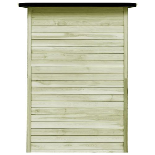 Garden Shed 1.5×2 m in Impregnated Pine Wood