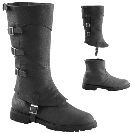 Two Piece Buckled Boots Fw2111 From Medieval Collectibles Costume Boots Pirate Boots Boots Men