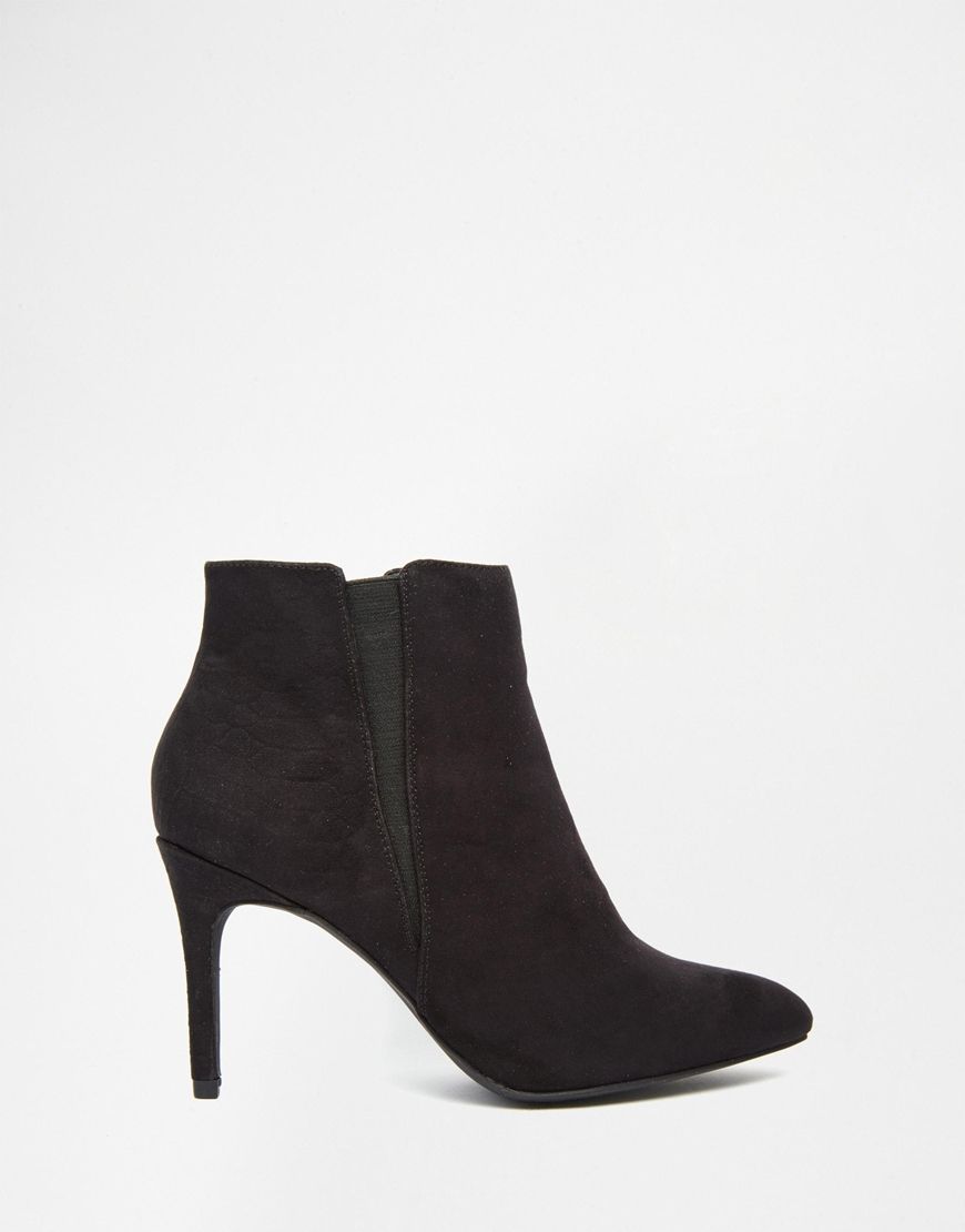 Buy Women Shoes / New Look Black Snake Effect Heeled Pointed Boots Buy Women Shoes / New Look Black Snake Effect Heeled Pointed Boots