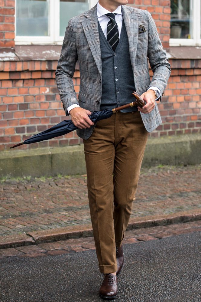 The Glen Check Blazer | Killstil, Herrkläder, Ledig herr The Glen Check Blazer | CareOf