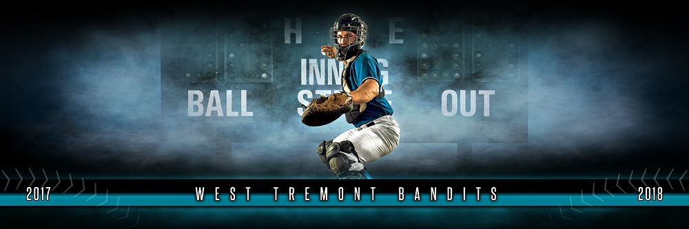 panoramic sports banner template fantasy baseball panoramic