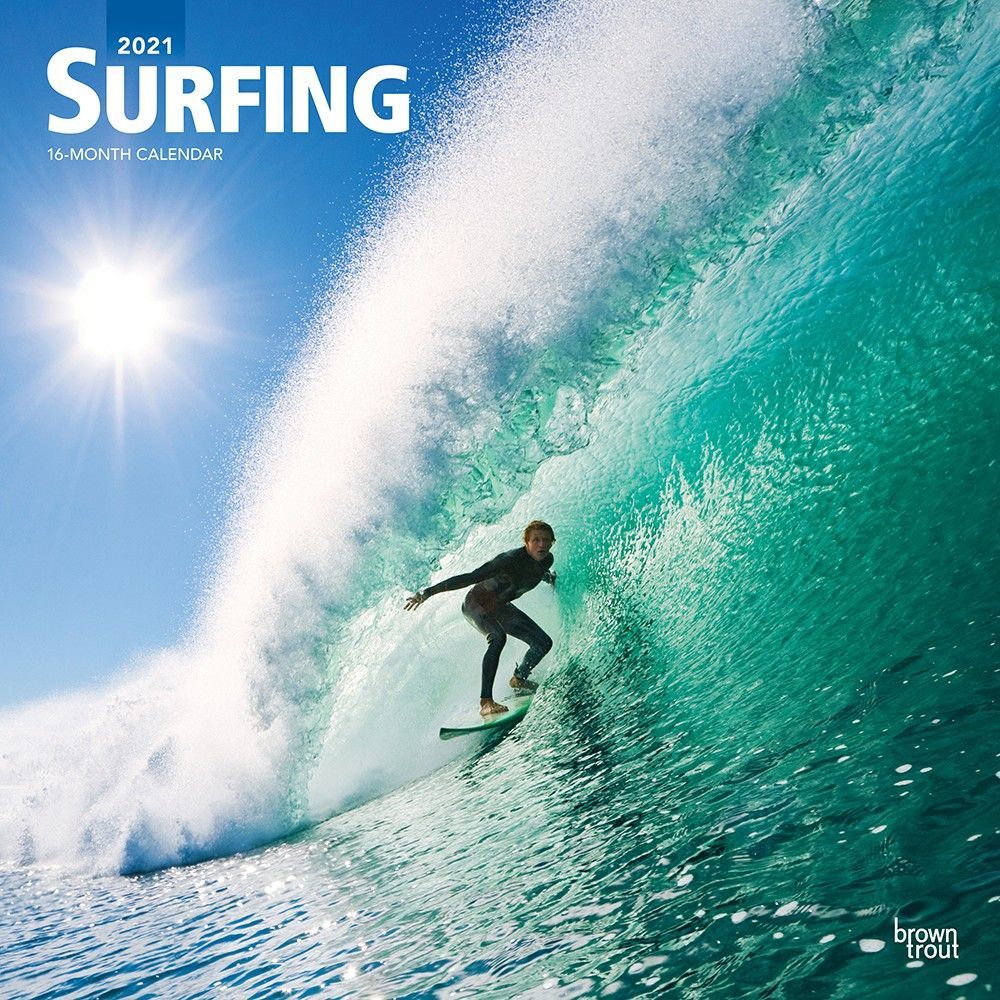 Surfers Wall Calendar Surfing Wallpaper Waves Wallpaper Surfing extreme sports calendar 2021