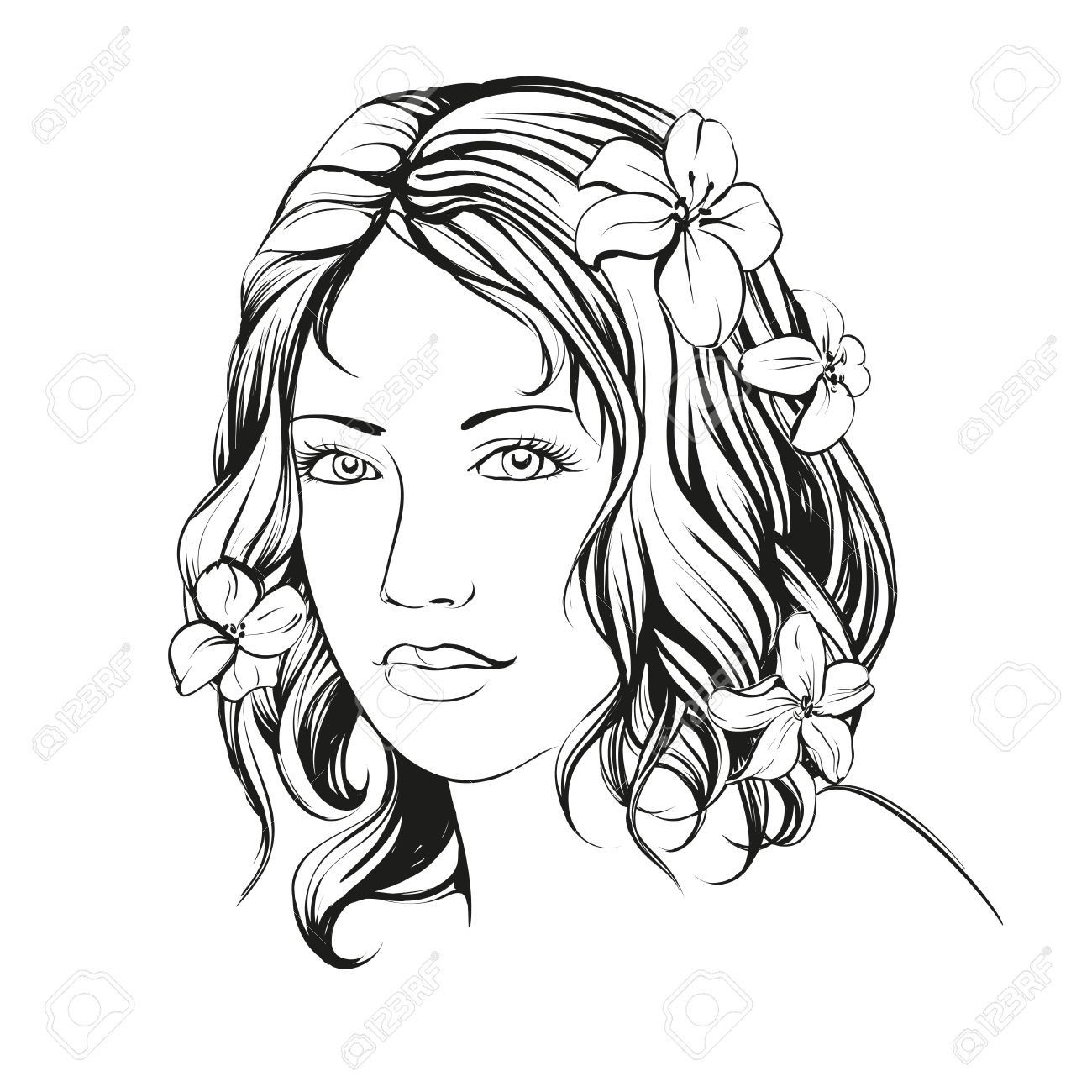 Female Face Drawing Illustration Sketches Woman Face Art Lessons female-face-drawing-illustration-sketches-woman-face-art-lessons