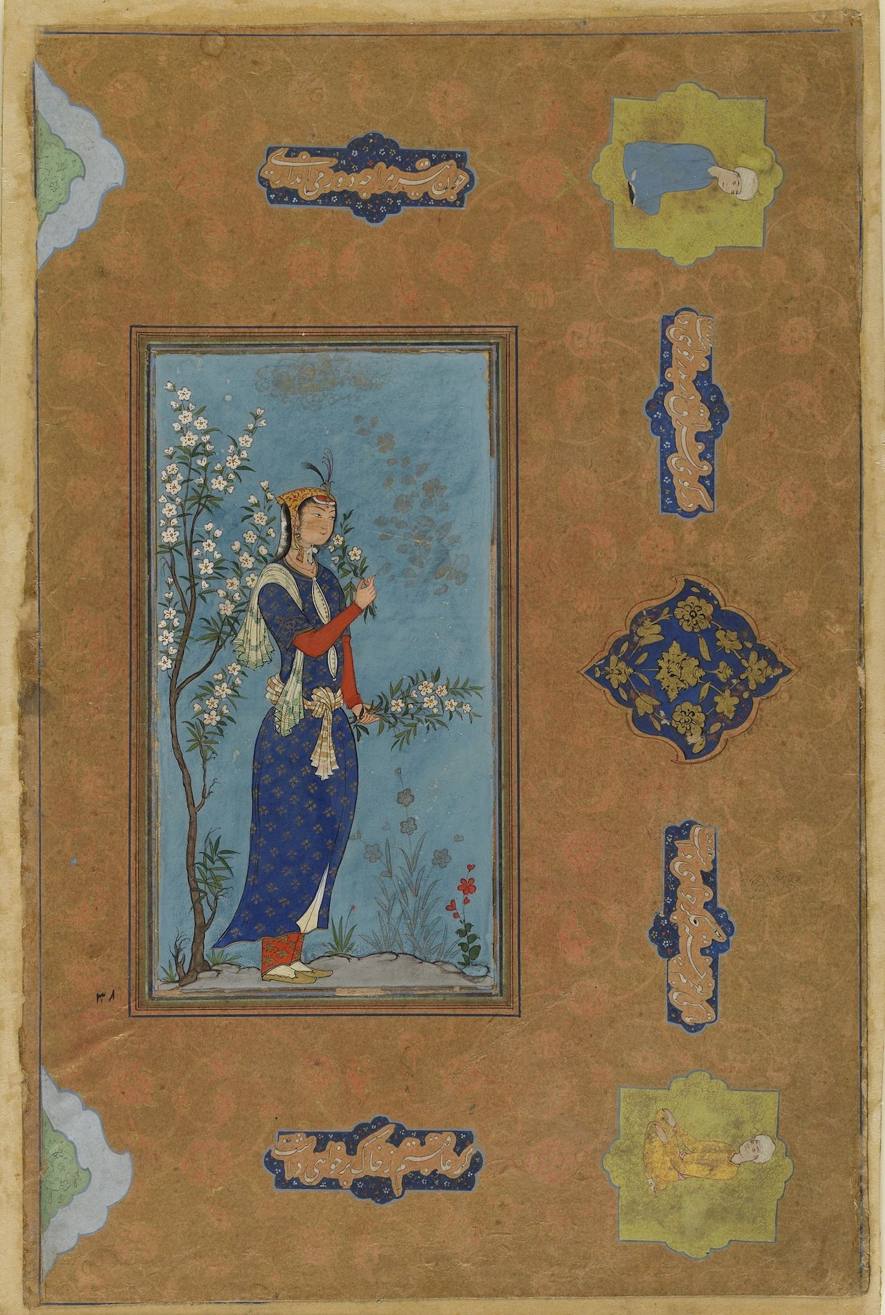 the history of iranian asian art Italian leather lingerie
