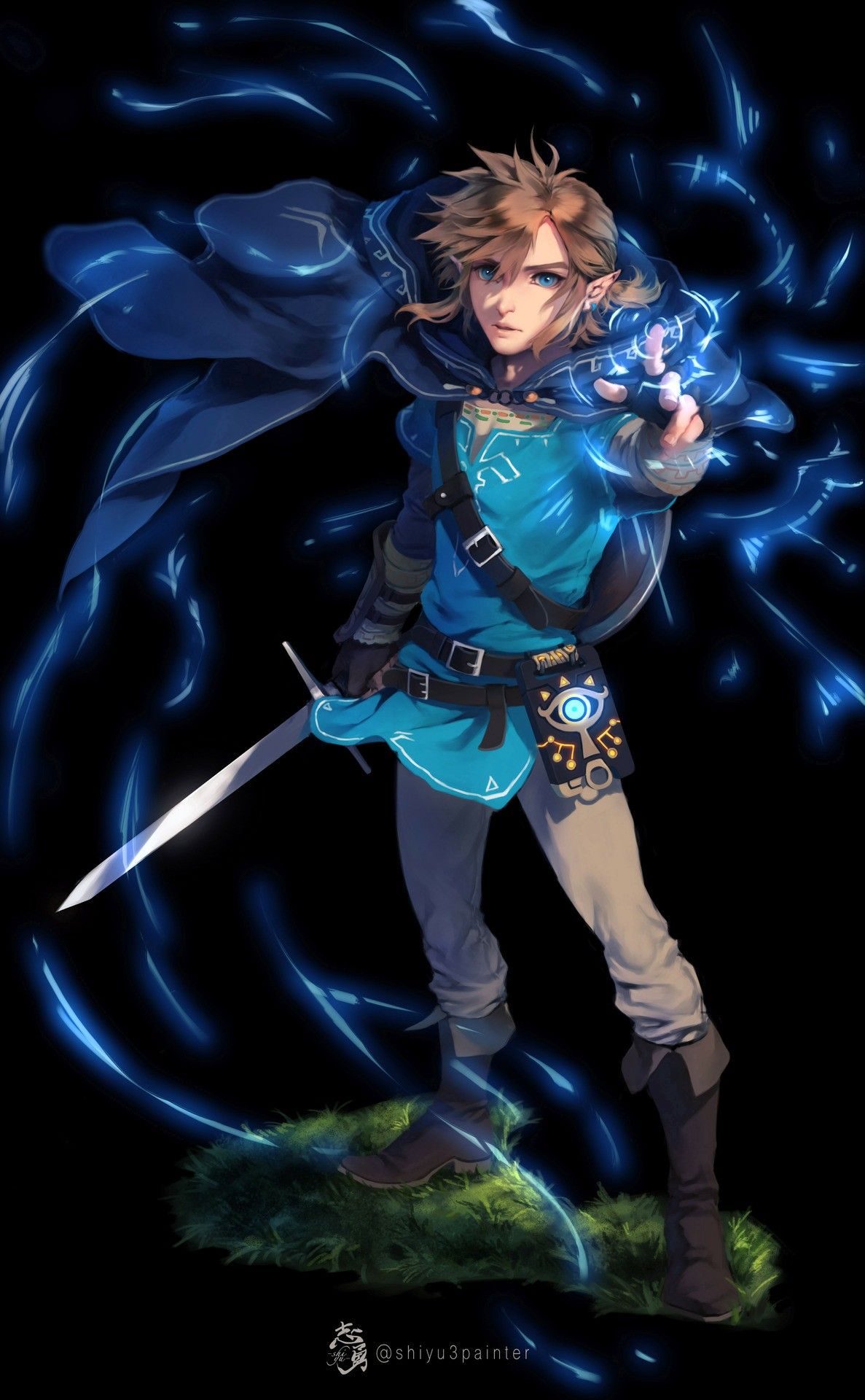 Legend of Zelda Breath of the Wild art > Link | Legend of zelda breath