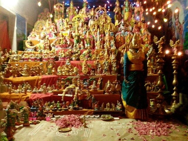 Kolu At Prathingara Temple Indian Festivals Holiday Decor Golu Kolu At Prathingara Temple Indian Festivals Holiday Decor Golu