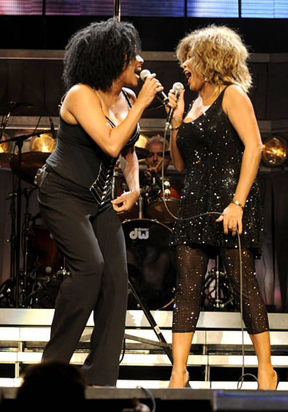 Tina Turner Tina Turner And Lisa Fisher At The 50th Tina Turner Lisa Fischer Tina