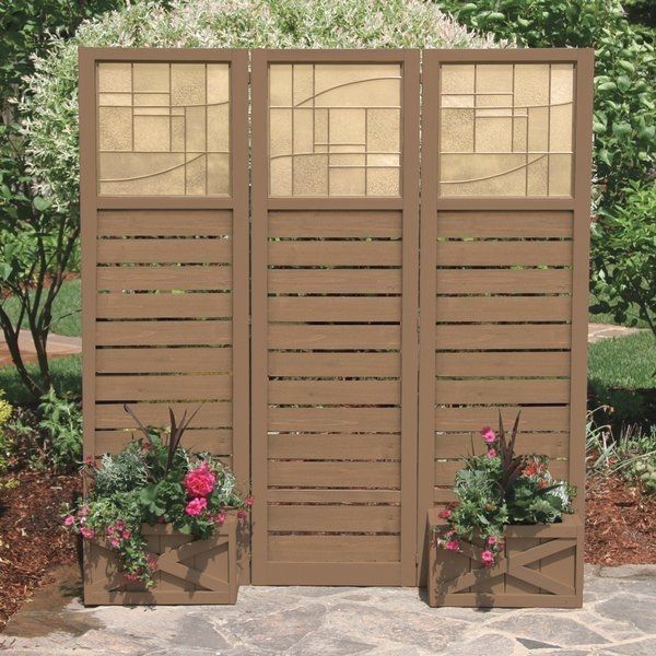Langdon Privacy Screen with Planters : Langdon Privacy Screen with Planters #Lan...