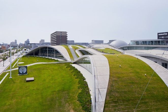 Green Roofs Are Changing Architecture The Science Hills Of Komatsu Mimari Muze Temel Sanat
