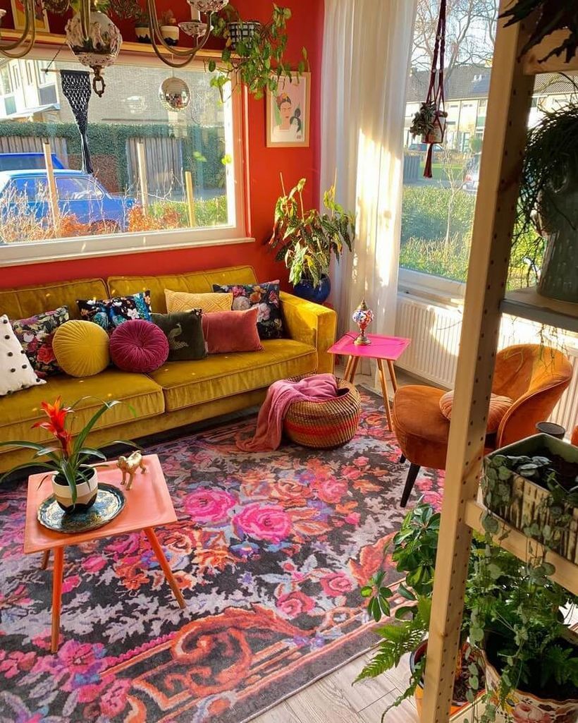 87  Colorful boho decor for New Design