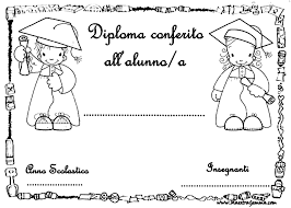 Risultati Immagini Per Diplomi Per Bambini Scuola Dellinfanzia