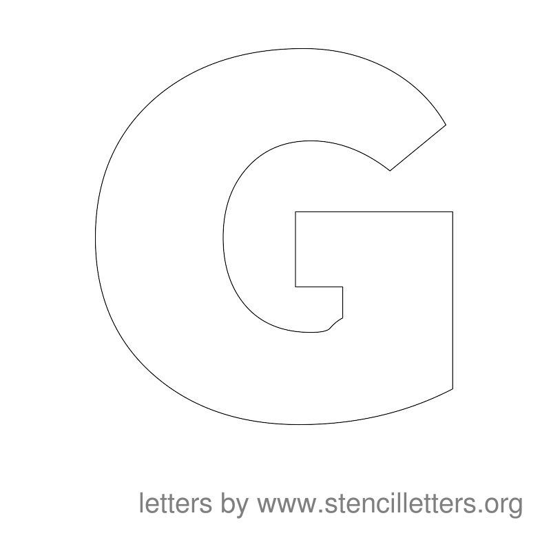 letter g stencil template
Large Stencil Letters A-Z printables!! | Large letter ... letter g stencil template
Large Stencil Letters A-Z printables!! | Large letter ...