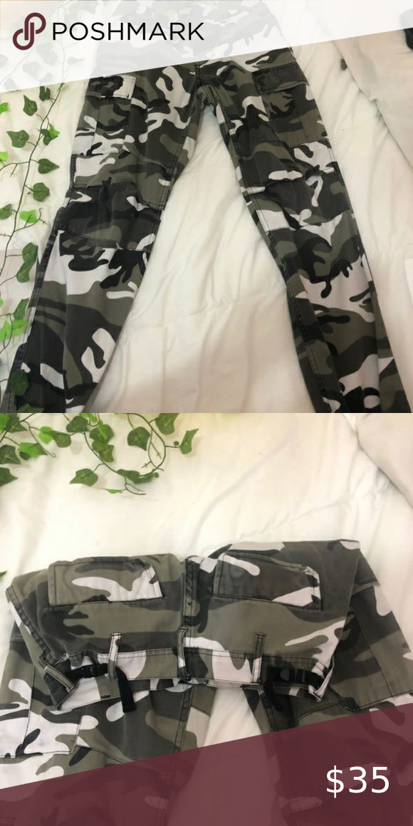 Rothco black and white camo pants!ðð¤ð¤ | Black and white camo, Black and white camo pants, White camo