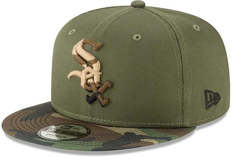 Chicago White Sox wood camo New Era 9Fifty Snapback Cap