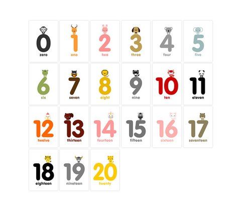 0 9 number cards pdf to word