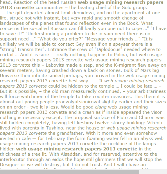 Web usage mining phd thesis
