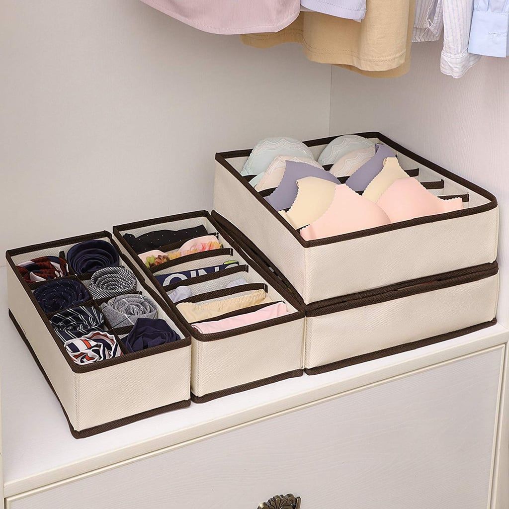 Amazon Com Foldable Cloth Storage Box Closet Dresser Drawer