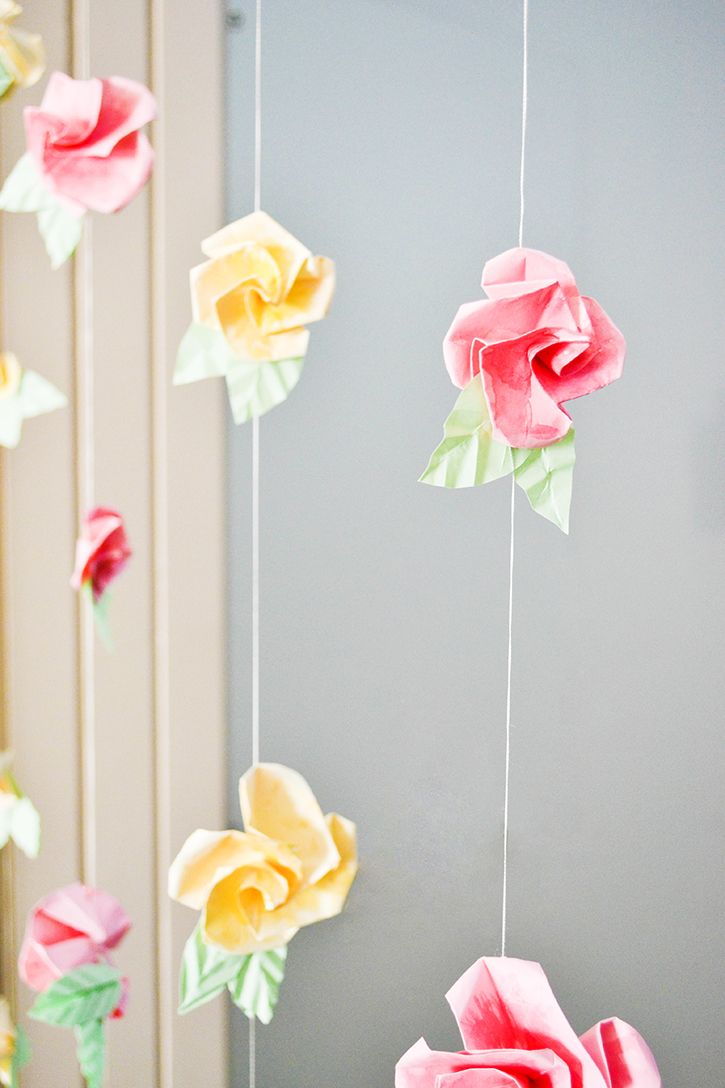 Origami Flower Decoration Origami Flower Decoration